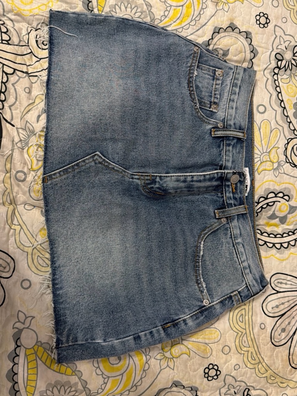 Fashion nova Blue Denim Skirt - Women's Casual Mini